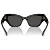 Sonnenbrille in Cat-Eye-Form, schwarz Sonnenbrille in Cat-Eye-Form, schwarz