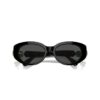 Sonnenbrille in Cat-Eye-Form, Sk6002, Schwarz Sonnenbrille in Cat-Eye-Form, Sk6002, Schwarz