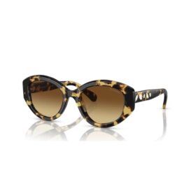 Sonnenbrille in Cat-Eye-Form, Sk6008, Braun