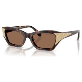 Sonnenbrille in Cat-Eye-Form, Sk6029, Braun