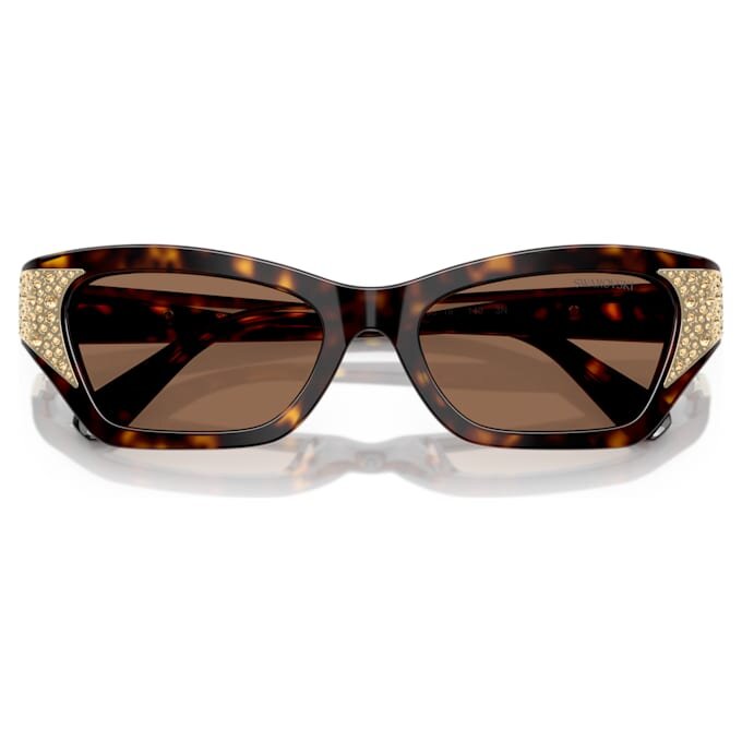 Sonnenbrille in Cat-Eye-Form, Sk6029, Braun Sonnenbrille in Cat-Eye-Form, Sk6029, Braun