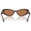 Sonnenbrille in Cat-Eye-Form, Sk6045, Braun Sonnenbrille in Cat-Eye-Form, Sk6045, Braun