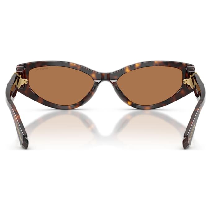 Sonnenbrille in Cat-Eye-Form, Sk6045, Braun Sonnenbrille in Cat-Eye-Form, Sk6045, Braun