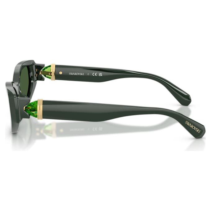 Sonnenbrille in Cat-Eye-Form, Sk6045, grün Sonnenbrille in Cat-Eye-Form, Sk6045, grün
