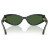 Sonnenbrille in Cat-Eye-Form, Sk6045, grün Sonnenbrille in Cat-Eye-Form, Sk6045, grün