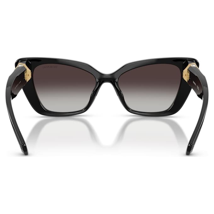 Sonnenbrille in Cat-Eye-Form, Sk6047, Schwarz Sonnenbrille in Cat-Eye-Form, Sk6047, Schwarz
