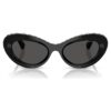Sonnenbrille in Cat-Eye-Form, Sk6061U, Schwarz Sonnenbrille in Cat-Eye-Form, Sk6061U, Schwarz