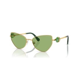Sonnenbrille in Cat-Eye-Form, Sk7003, grün