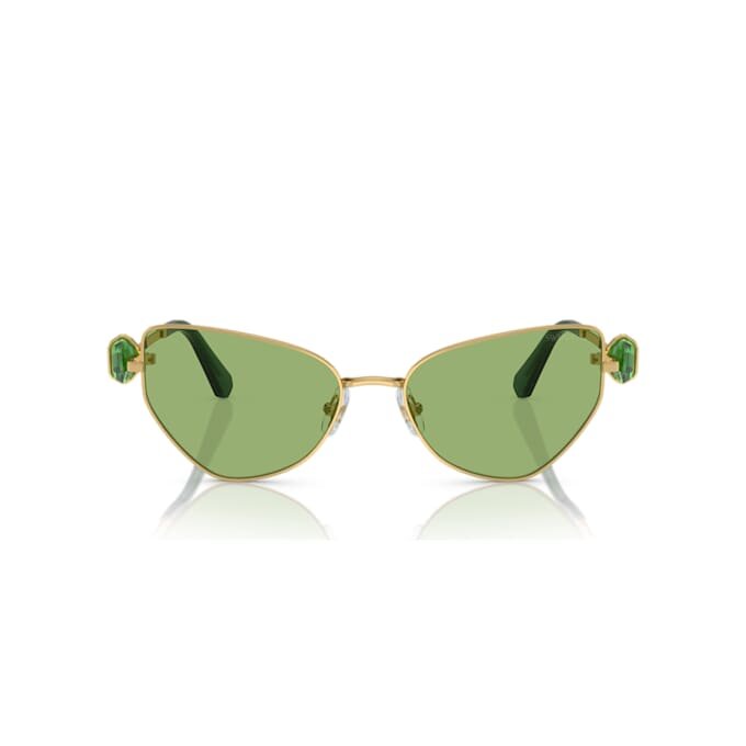 Sonnenbrille in Cat-Eye-Form, Sk7003, grün Sonnenbrille in Cat-Eye-Form, Sk7003, grün