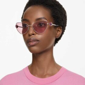 Sonnenbrille in Cat-Eye-Form, Sk7003, Rosa