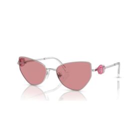 Sonnenbrille in Cat-Eye-Form, Sk7003, Rosa