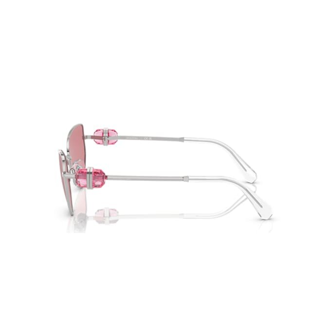 Sonnenbrille in Cat-Eye-Form, Sk7003, Rosa Sonnenbrille in Cat-Eye-Form, Sk7003, Rosa