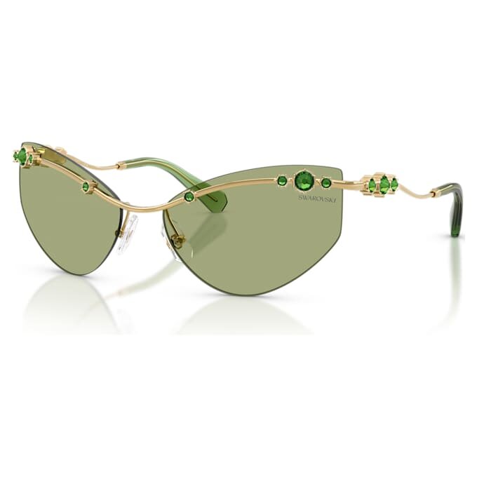 Sonnenbrille in Cat-Eye-Form, SK7039, Goldton Sonnenbrille in Cat-Eye-Form, SK7039, Goldton