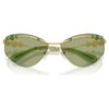 Sonnenbrille in Cat-Eye-Form, SK7039, Goldton Sonnenbrille in Cat-Eye-Form, SK7039, Goldton