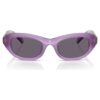 Sonnenbrille in Kissenform, Lila Sonnenbrille in Kissenform, Lila