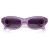 Sonnenbrille in Kissenform, Lila Sonnenbrille in Kissenform, Lila