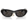 Sonnenbrille in Kissenform, schwarz Sonnenbrille in Kissenform, schwarz