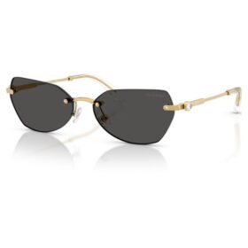 Sonnenbrille in Kissenform, Sk7038, goldfarben