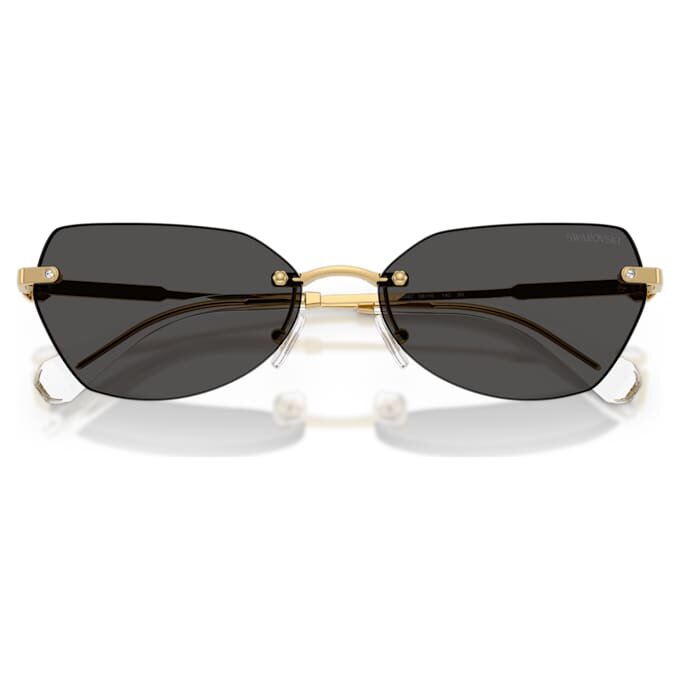 Sonnenbrille in Kissenform, Sk7038, goldfarben Sonnenbrille in Kissenform, Sk7038, goldfarben