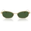 Sonnenbrille in Kissenform, Sk7042, Grün Sonnenbrille in Kissenform, Sk7042, Grün