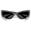 Sonnenbrille in Maskenform, SK6027, Schwarz