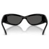 Sonnenbrille in Maskenform, SK6027, Schwarz