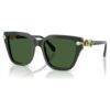 Sonnenbrille in quadratischer Form, grün Sonnenbrille in quadratischer Form, grün