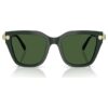 Sonnenbrille in quadratischer Form, grün Sonnenbrille in quadratischer Form, grün