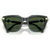 Sonnenbrille in quadratischer Form, grün Sonnenbrille in quadratischer Form, grün