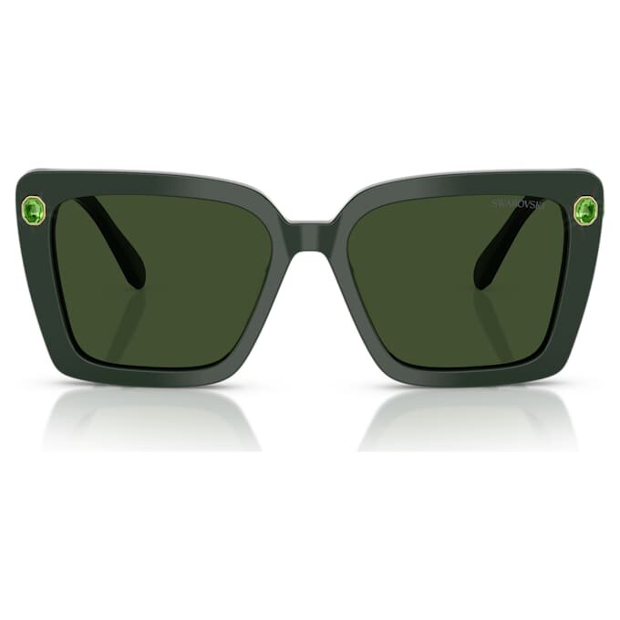 Sonnenbrille in quadratischer Form, Sk6032, Grün Sonnenbrille in quadratischer Form, Sk6032, Grün