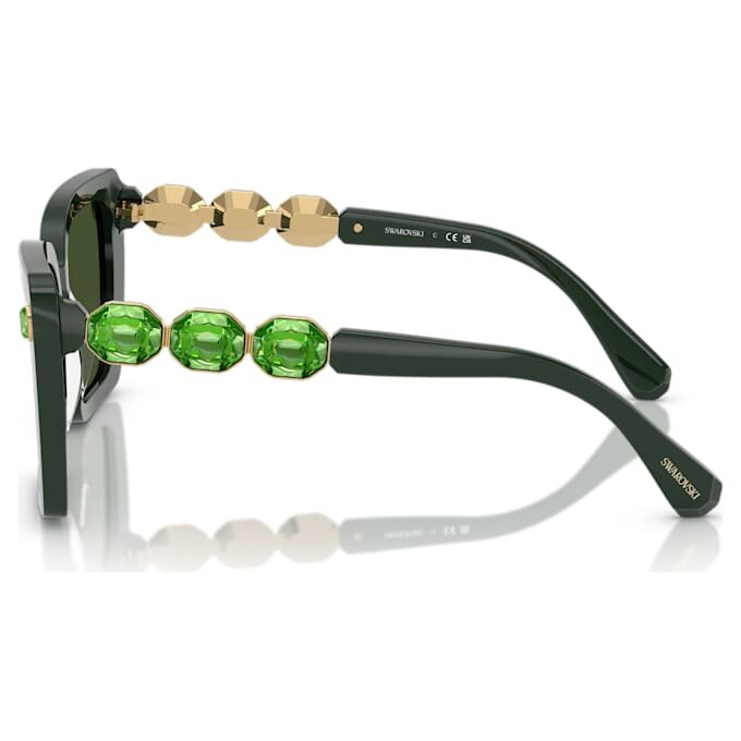 Sonnenbrille in quadratischer Form, Sk6032, Grün Sonnenbrille in quadratischer Form, Sk6032, Grün