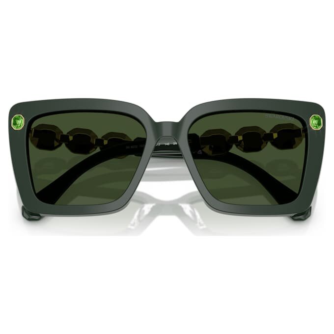 Sonnenbrille in quadratischer Form, Sk6032, Grün Sonnenbrille in quadratischer Form, Sk6032, Grün