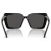 Sonnenbrille in quadratischer Form, Sk6032, Schwarz