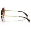 Sonnenbrille in quadratischer Form, Sk7043, braun