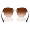 Sonnenbrille in quadratischer Form, Sk7043, braun
