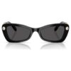 Sonnenbrille in Schmetterlingsform, Sk6033, Schwarz