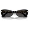 Sonnenbrille in Schmetterlingsform, Sk6033, Schwarz
