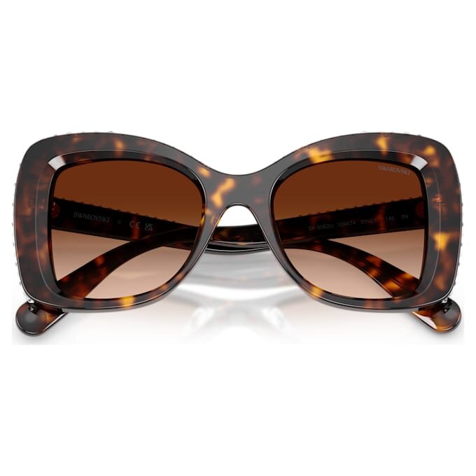 Sonnenbrille in Schmetterlingsform, Sk6062U, Braun Sonnenbrille in Schmetterlingsform, Sk6062U, Braun