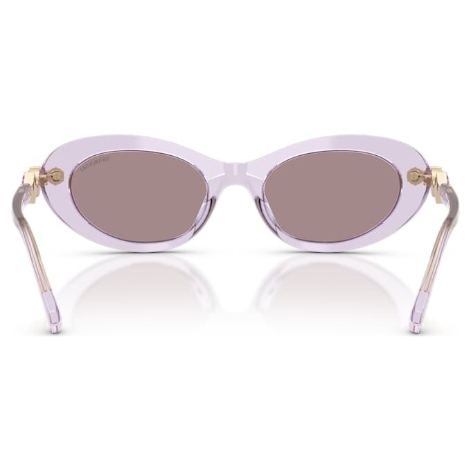 Sonnenbrille, ovale Form, rosa Sonnenbrille, ovale Form, rosa