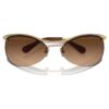 Sonnenbrille, ovale Form, SK7018, braun Sonnenbrille, ovale Form, SK7018, braun
