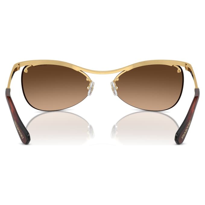Sonnenbrille, ovale Form, SK7018, braun Sonnenbrille, ovale Form, SK7018, braun