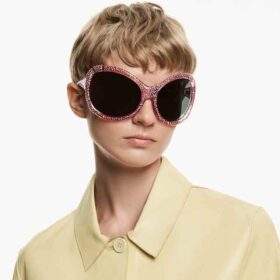 Sonnenbrille Oversize, Cat-Eye-Form, Sk6052, Rosa