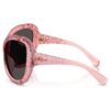 Sonnenbrille Oversize, Cat-Eye-Form, Sk6052, Rosa Sonnenbrille Oversize, Cat-Eye-Form, Sk6052, Rosa