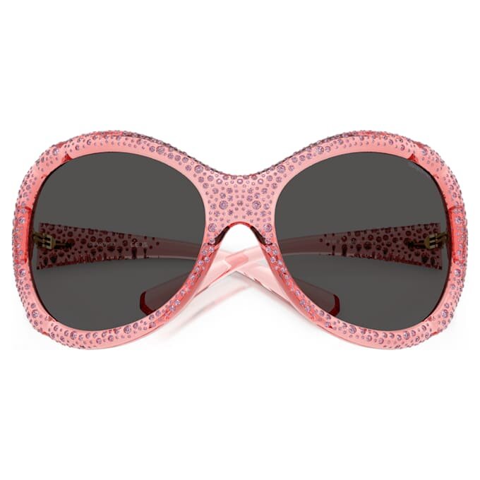 Sonnenbrille Oversize, Cat-Eye-Form, Sk6052, Rosa Sonnenbrille Oversize, Cat-Eye-Form, Sk6052, Rosa