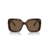Sonnenbrille, Oversize, quadratische Form, SK6001, braun