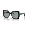 Sonnenbrille, Oversize, quadratische Form, SK6001, Schwarz