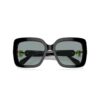 Sonnenbrille, Oversize, quadratische Form, SK6001, Schwarz