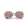 Sonnenbrille, Oversize, quadratische Form, SK6011, Lila