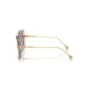 Sonnenbrille, Oversize, quadratische Form, SK6011, Lila