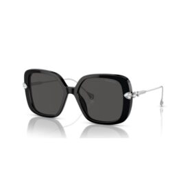 Sonnenbrille, Oversize, quadratische Form, Sk6011, Schwarz